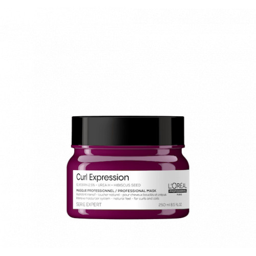 L'Oréal Professionnel Curl Expression Intensive Moisturizer Mask Intensyviai drėkinanti garbanotų plaukų kaukė, 250ml