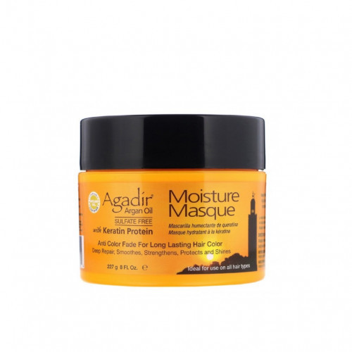 Agadir Argan Oil Moisture Hair Masque Drėkinanti plaukų kaukė skirta plaukų atstatymui, 227g