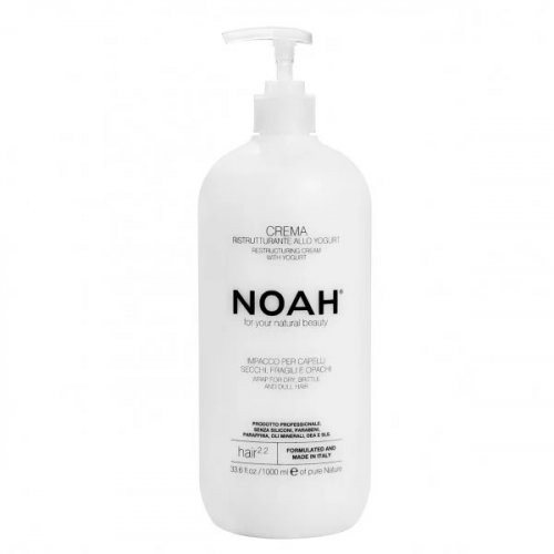 Noah 2.2. Restructuring Cream With Yogurt Atstatomoji kaukė sausiems ir pažeistiems plaukams, 1000ml