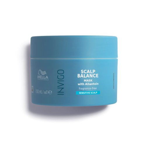 Wella Professionals Invigo Scalp Balance Soothing & Fragrance-Free mask Raminanti kaukė jautriai galvos odai, 150ml