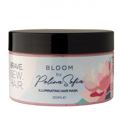 Brave New Hair Bloom Illuminating Hair Mask Blizgesio plaukams suteikianti kaukė, 250ml