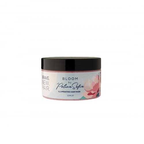 Brave New Hair Bloom Illuminating Hair Mask Blizgesio plaukams suteikianti kaukė, 50ml