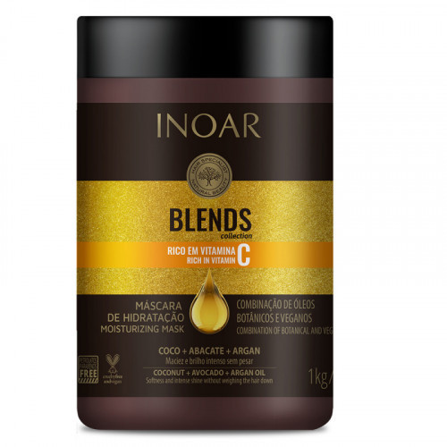 Inoar Blends Mask Plaukų kaukė su vitaminu C, 1000g