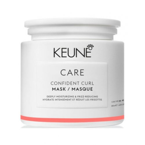 Keune Confident CurlHair Mask Garbanotų plaukų kaukė, 200ml