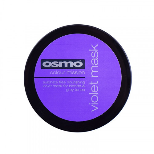 Osmo Silverising Violet Mask Geltonumą neutralizuojanti kaukė, 100ml