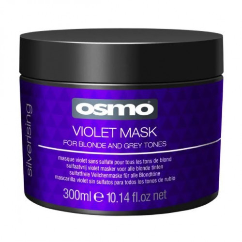 Osmo Silverising Violet Mask Geltonumą neutralizuojanti kaukė, 300ml