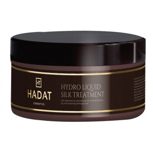 Hadat Cosmetics Hydro Liquid Silk Treatment Atkurianti kaukė  sausiems ir itin pažeistiems plaukams, 300ml