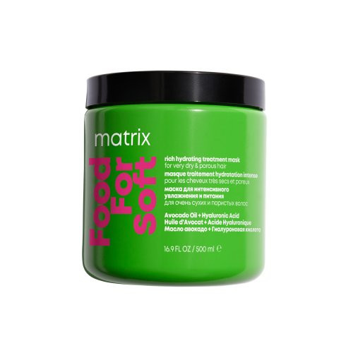 Matrix Food For Soft Hair Mask For Intense Hydration Intensyviai drėkinanti plaukų kaukė, 500ml