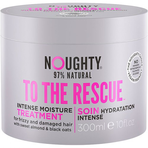 Noughty To The Rescue Intense Moisture Treatment Intensyviai drėkinanti kaukė pažeistiems ir pasišiaušusiems plaukams, 300ml