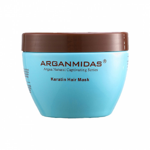 Arganmidas Keratin Hair Mask Plaukų gyvybingumą atkurianti kaukė, 300ml