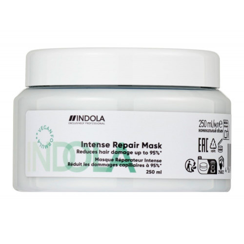 Indola Intense Repair Mask Intensyvaus poveikio atkuriamoji kaukė, 250ml