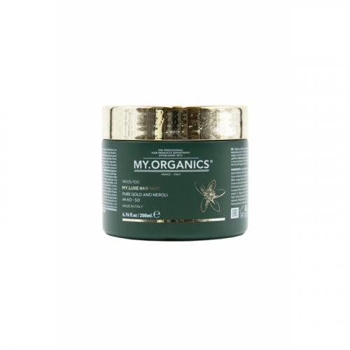 My.Organics My.Luxe Hair Mask Pure Gold and Neroli Stipriai kondicionuojanti kaukė plaukams, 200ml