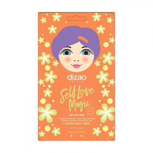 Dizao Callagen and Keratin Tissue Cap Hair Mask Plaukų kaukė - kepuraitė, 40g