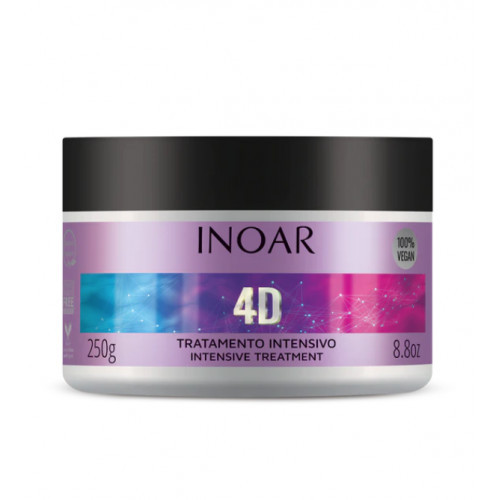 Inoar 4D Mask Plaukų kaukė, 250ml