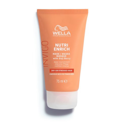 Wella Professionals Invigo Nutri Enrich Deep Nourishment Mask Giliai maitinanti kaukė sausiems plaukams, 75ml