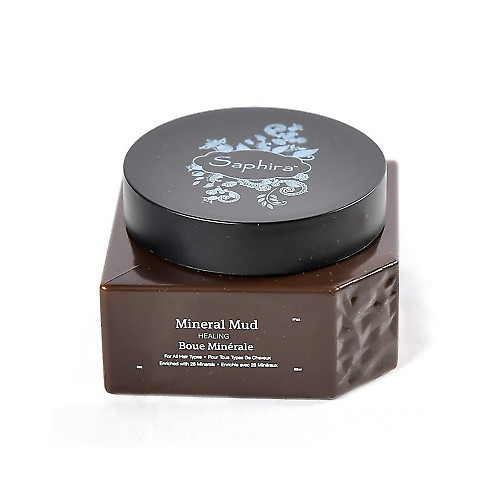 Saphira Mineral Mud Healing Mineralinis purvas plaukams su Negyvosios jūros mineralais, 90ml