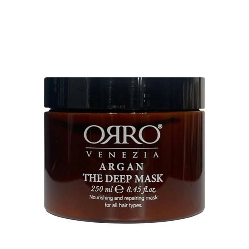 ORRO VENEZIA Argan The Deep Mask Maitinanti bei atstatanti plaukų kaukė, 250ml