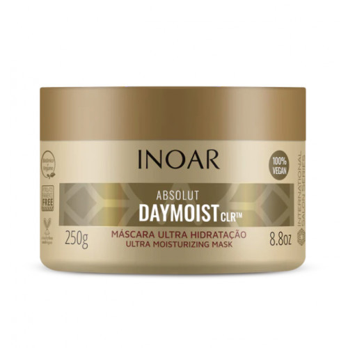 Inoar Daymoist Mask Plaukų kaukė chemiškai pažeistiems plaukams, 250g