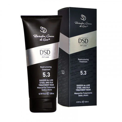 DSD de Luxe Steel And Silk Treatment Mask Intensyvi atstatomoji kaukė su šilku, 200ml