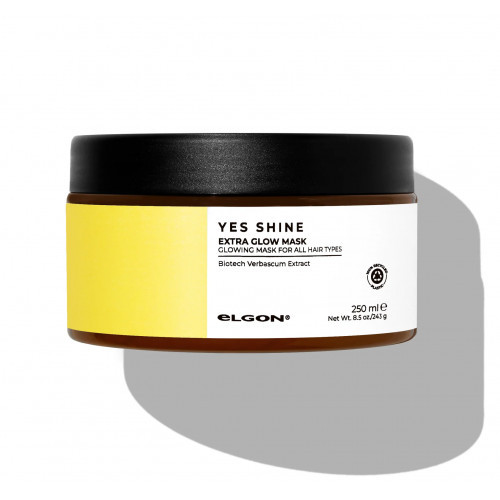 Elgon Yes Shine Extra Glow Mask Žvilgesio suteikianti kaukė, 250ml