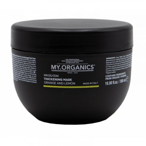 My.Organics Thickening Mask Apimties suteikianti kaukė, 500ml