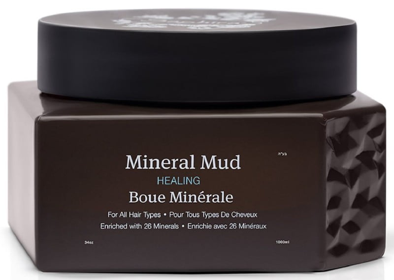 Kaukė-mineralinis purvas plaukams Saphira Mineral Mud SAFMM4 su Negyvosios jūros mineralais, 1000 ml