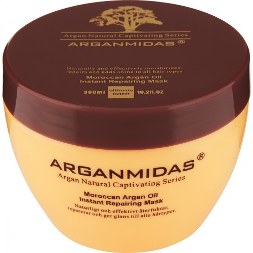 Arganmidas Moroccan Argan Oil Instant Repairing plaukų kaukė, 300ml