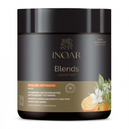 Inoar Blends Mask Plaukų kaukė su vitaminu C, 500g