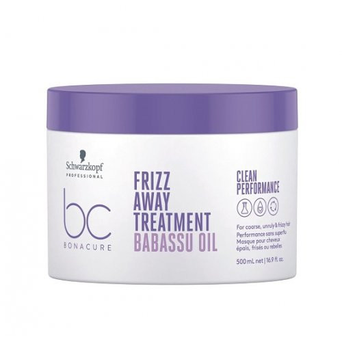 Schwarzkopf Professional BC Frizz Away Treatment Glotninamoji plaukų kaukė, 500ml