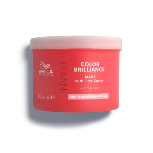 Wella Professionals INVIGO Color Brilliance Mask for Fine Hair Plaukų spalvą apsauganti puoselėjamoji kaukė ploniems plaukams, 500ml