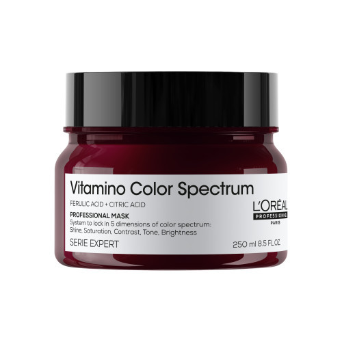 L'Oréal Professionnel Vitamino Color Spectrum Mask Kaukė visų tipų dažytiems plaukams, 250ml