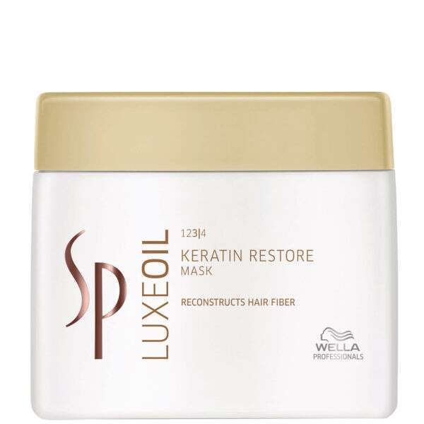 Kaukė atstatanti keratiną Wella SP Luxe Oil Restore mask 400 ml