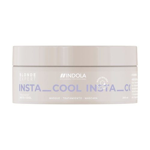 Indola Blond Expert Insta Cool Treatment​ ​Kaukė šviesiems šalto atspalvio plaukams, 200ml