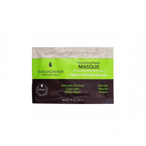 Macadamia Nourishing Repair Masque Maitinamoji, drėkinamoji plaukų kaukė, 30ml
