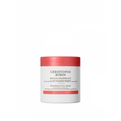 Christophe Robin Regenerating Mask Atkurianti plaukų kaukė su opuncijų aliejumi, 40ml