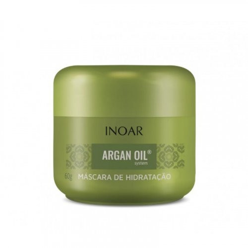 Inoar Drėkinanti plaukų kaukė su Argano aliejumi Argan Oil Mask 60g