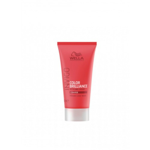Plaukų spalvą apsauganti kaukė Wella Color Brilliance Coarse Mask 30ml