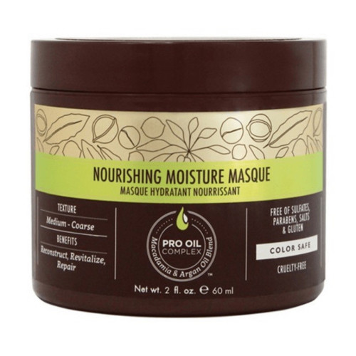Macadamia Maitinamoji, drėkinamoji kaukė sausiems plaukams Macadamia 60ml