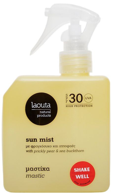 Purškiama apsauga nuo saulės Laouta Sun Mist SPF 30 Mastic LAO0014, SPF 30 apsauga, 200 ml