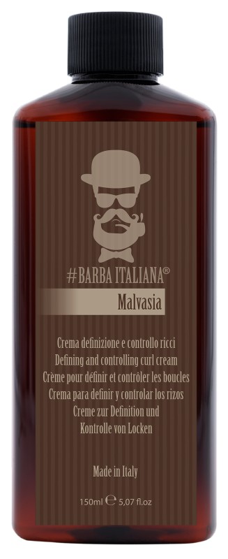 Kremas garbanoms formuoti Barba Italiana Malvasia Defining and Controling Curl Cream, BI70770, 150 ml