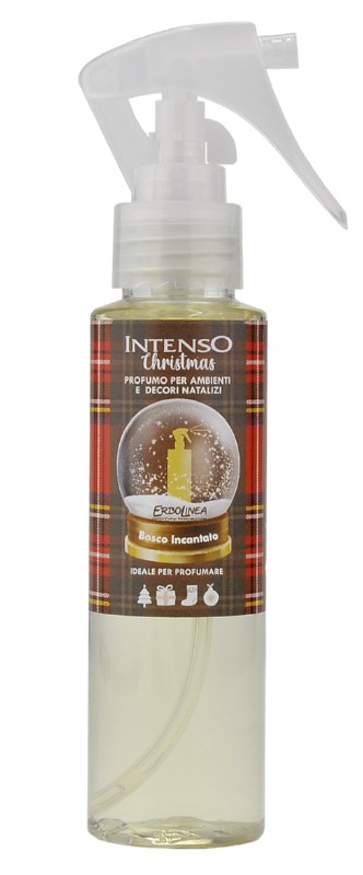 Purškiamas šventinis kvapas namams Erbolinea Christmas Bosco Incantato ERBINTBOSC100, 100 ml