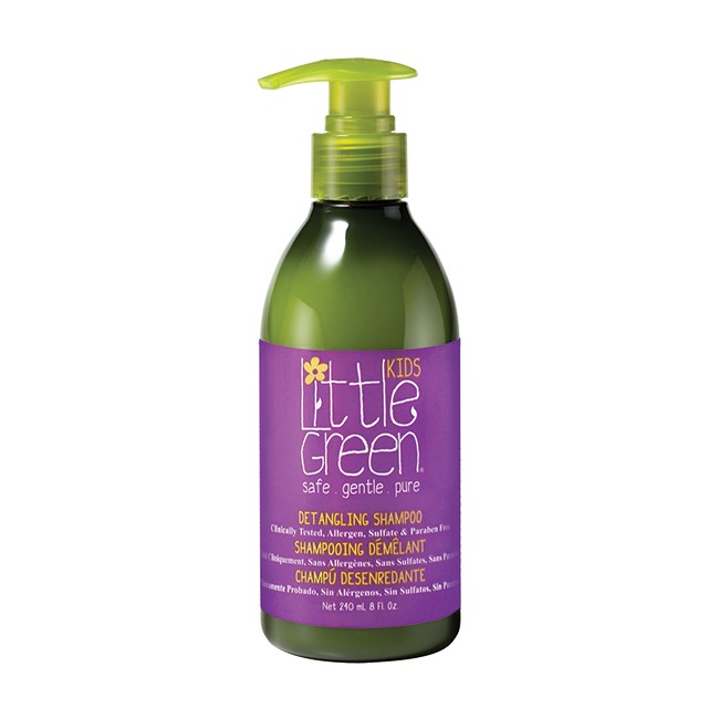 Plaukų šampūnas vaikams Little Green Kids Detangling Shampoo LGKDTS8, 240 ml, palengvina plaukų iššukavimą