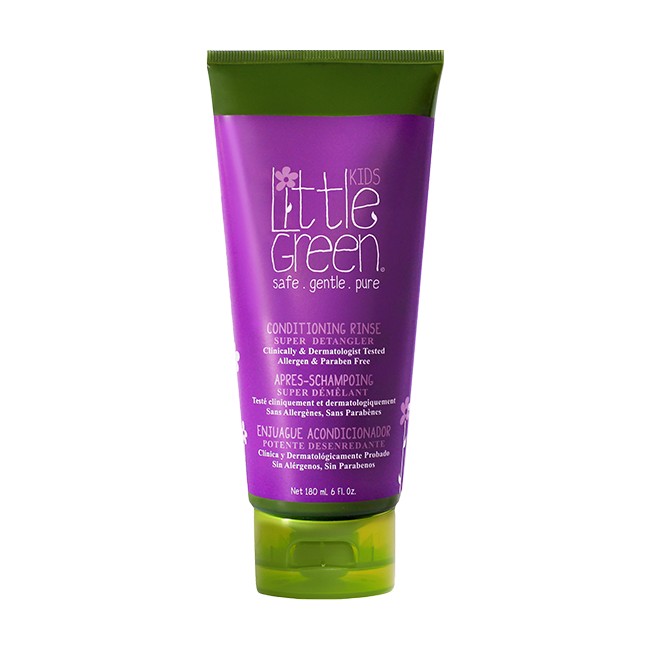 Plaukų kondicionierius vaikams Little Green Kids Conditioning Rinse LGKCR6, 180 ml, lengvinantis plaukų iššukavimą