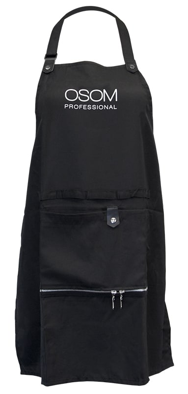 Prijuostė kirpėjui Osom Professional Apron OSOMA184150APRON, juodos spalvos