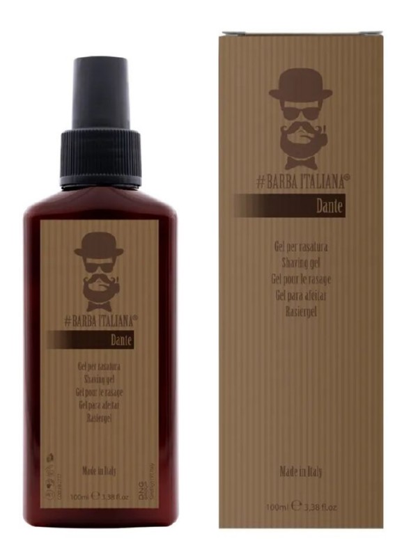 Skutimosi gelis Barba Italiana Shaving Gel Dante, BI7777, 100 ml