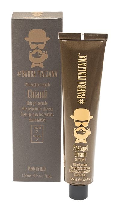 Plaukų formavimo gelis-pomada Barba Italiana Hair Gel-Pomade Chianti, BI7077, 120 ml
