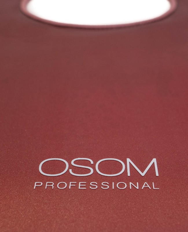 Kirpimo apykaklė Osom Professional Cutting Collar OSOMCOLLARR, raudonos spalvos, naujos kartos termoplastikas