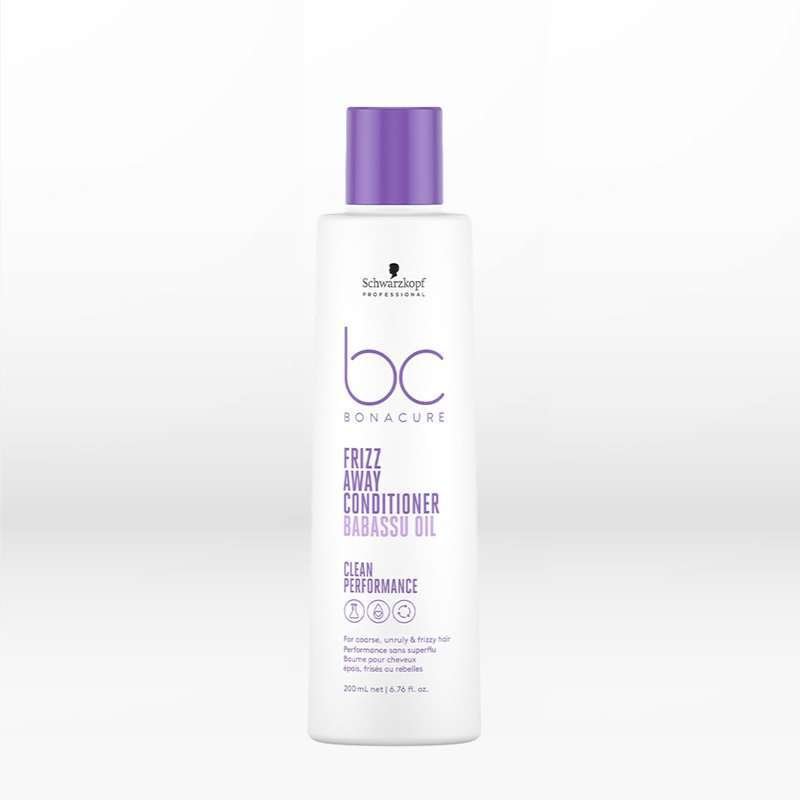 Plaukų kondicionierius Schwarzkopf Professional Bonacure Clean Frizz Away Conditioner with Babassu Oil 200ml