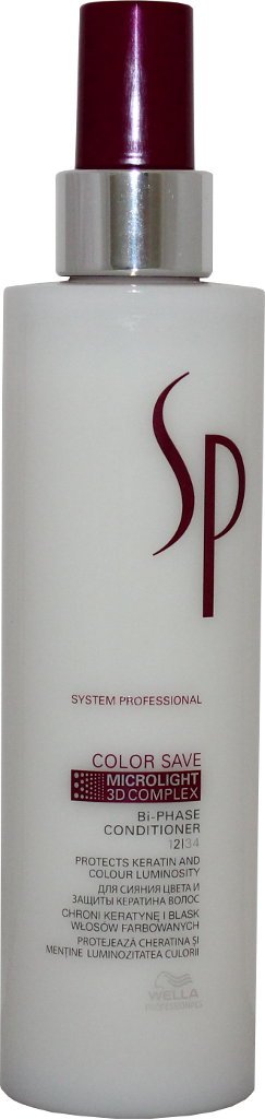 Dvifazis dažytų plaukų balzamas Wella SP Color Save Bi-Phase Conditioner 185 ml