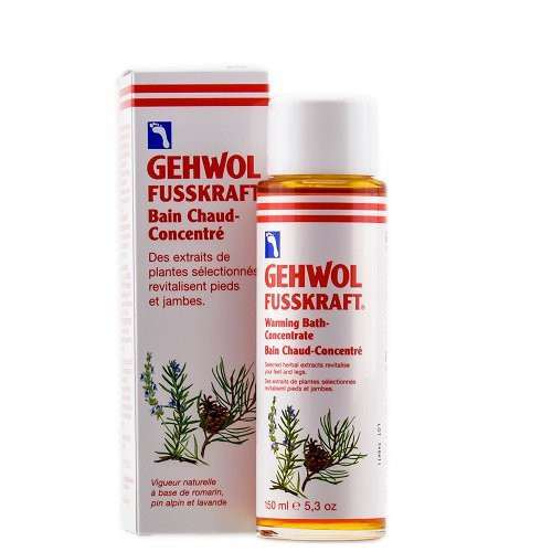 Gehwol Fusskraft Warming bath-concentrate Šildomoji kojų vonelė, 150ml